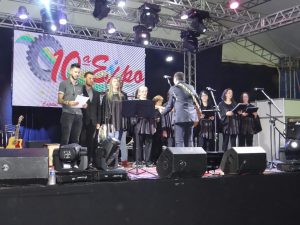 Coral Municipal interpretou o Hino de Não-Me-Toque